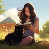 Логотип телеграм канала @knigochallenge — Книгочеллендж
