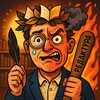Логотип телеграм канала @knigosmotr — Книгосмотр. Больно, но по делу
