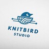 Логотип телеграм канала @knit_bird_studio — knit_bird_studio | Вязание