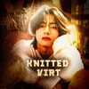 Логотип телеграм канала @knittedvirt — knitted virt