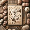 Логотип телеграм канала @knitting_style_public — Вязание и стиль
