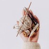 Логотип телеграм канала @knitvip — ВЯЗАНАЯ КОПИЛКА