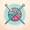 Логотип телеграм канала @knitvlv — Клуб Вязания