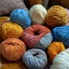Логотип телеграм канала @knitwithjoy — Вяжем Вместе