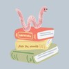 Логотип телеграм канала @knizhny_chervyak — Книжный червяк