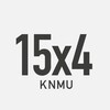 Логотип телеграм -каналу knmu15x4 — 15×4 KNMU