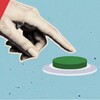 Логотип телеграм канала @knopkamedia — Кнопка