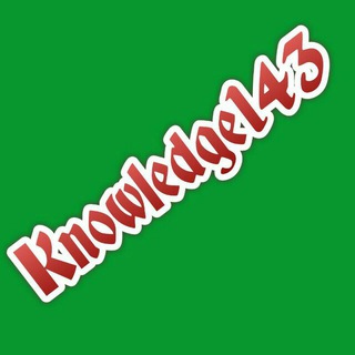Logo of telegram channel knowledge143 — KNOWLEDGE143