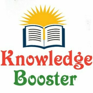 Logo of telegram channel knowledgeboosterssc — Knowledge Booster📚