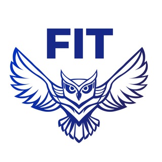 Логотип телеграм -каналу knute_fit — ДТЕУ ФІТ💙
