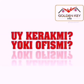 Telegram kanalining logotibi kokanduy — GOLDEN KEY INFO | Риэлторлик агентлиги