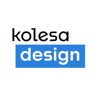 Логотип телеграм канала @kolesa_design — Kolesa Design
