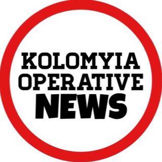 Telegram channel KolomyiaOperativeNEWS logo