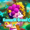 Логотип телеграм канала @komarik_brawl — KomariK-brawl