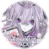 Логотип телеграм канала @komikuspacks — ㅤ𝗄𝗈𝗆𝗂𝗄𝗎'𝗌 𝗉𝖺𝖼𝗄𝗌 ♡゙