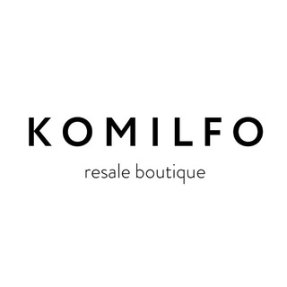 Telegram channel KOMILFO resale boutique logo