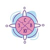 Логотип телеграм канала @kompastipologia — Компас: твой код личности