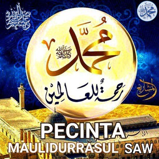 Telegram channel Pecinta maulidurrasul SAW logo