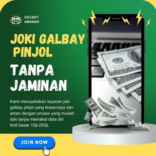 Telegram channel JASA JOKI PINJAMAN GALBAY logo