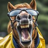 Логотип телеграм канала @konvalyalsya — 🐴 Конь валялся | Юмор