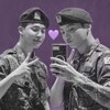 Логотип телеграм канала @kookminkiss — чигу целуются и едят рамён — 🌙.