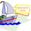 Логотип телеграм канала @korablikvedo — Кораблик "ВЕДО"