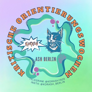 Logo des Telegrammkanals korash1920 - Kritische O-Wochen ASH
