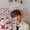 Логотип телеграм канала @koreak_pop225 — ☃️world of k-pop☃️