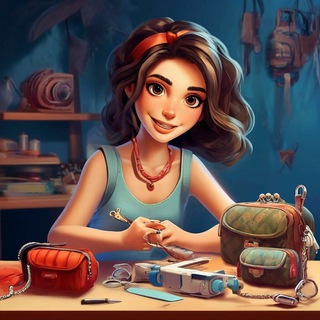 Логотип телеграм канала @korfik_sumki — КорфиК - Сумки и Рукоделие