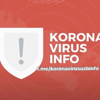 Telegram kanalining logotibi koronavirusuzbinfo — Koronavirus info