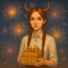 Логотип телеграм канала @kosh_s_rozhkami — Я и Баал