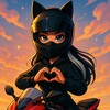 Логотип телеграм канала @koshkamot — МОТОКОШЕЧКА 💋