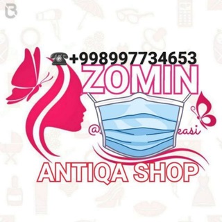 Telegram channel ZOMIN ANTIQA SHOPP logo