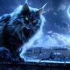 Логотип телеграм канала @kotfortuna — ГОРОДСКИЕ ЛЕГЕНДЫ 🐈‍⬛️