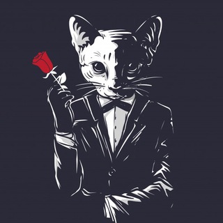 Логотип телеграм канала @kotomaffia — КОТОМАФИЯ