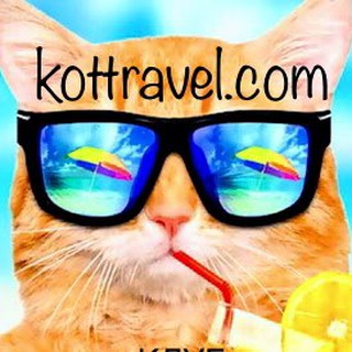 Логотип телеграм канала @kottravel — @KOTTRAVEL