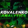 Логотип телеграм -каналу kovalenkoanalytics — KOVALENKO | ANALYTICS