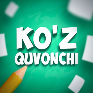 Telegram kanalining logotibi koz_quvonchi — KO’Z QUVONCHI
