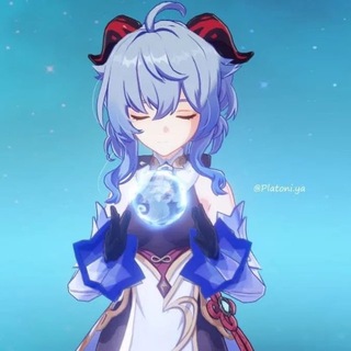 Логотип телеграм канала @kozo4kachann — Геншин с Козочкой Чан。❄️