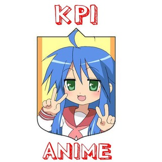 Логотип телеграм -каналу kpi_anime_chan — КПІаніме імені Сікорського