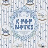 Логотип телеграм канала @kpop_notes — ' 🎐 : 𝑘pop not⃨e𝗌 ˒˒ цитαты