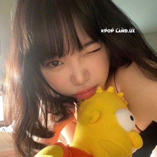 Логотип телеграм канала @kpoplandshop — kpop land.uz
