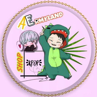 Логотип телеграм канала @kpopshop_aermyland — K-POP SHOP |•| AERMYLAND