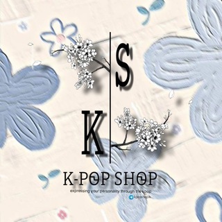 Логотип телеграм канала @kpopshopik — ym k-pop shop ✨