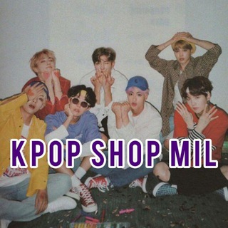Логотип телеграм канала @kpopshopmil — KPOP SHOP MIL