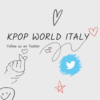 Logo del canale telegramma kpopworltaly - kpop World Italy 🫰🏼