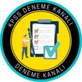 Logo saluran telegram kpssgrubu1deneme — KPSS ÇALIŞMA GRUBU DENEME KANALI 📚
