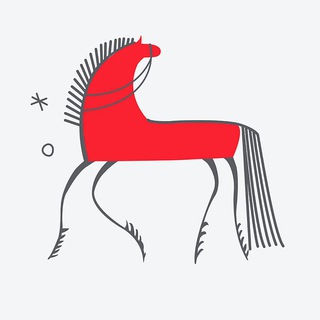 Логотип телеграм канала @krasniykon — КРАСНЫЙ КОНЬ