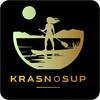 Логотип телеграм канала @krasnosup — KrasnoSup аренда сапбордов Красноармейск