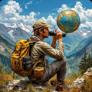 Логотип телеграм канала @krasotavokryg_nas — Красота вокруг нас 🌎